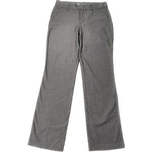 Dockers Womens Size 6 Heather Grey Dress Pants Cotton And Polyester EUC
